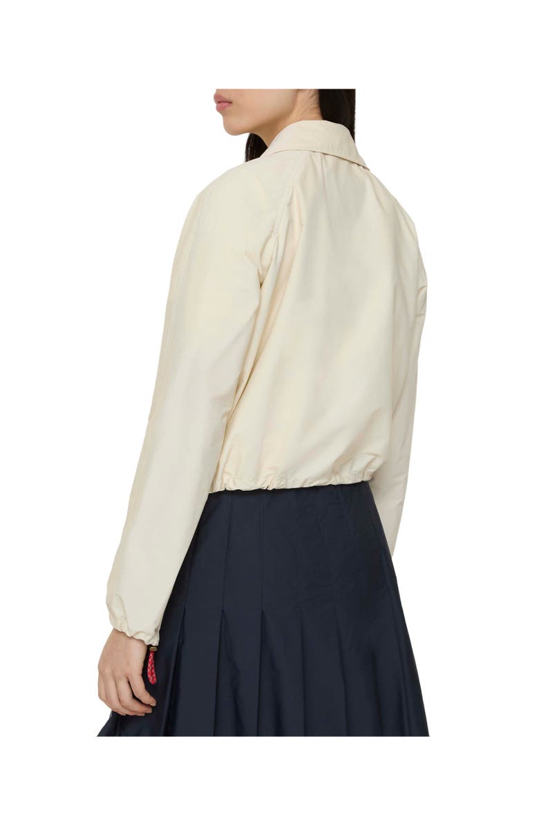 Burberry Cropped Newcott Hooded Jacket, Alternate, color, Tundra Beige