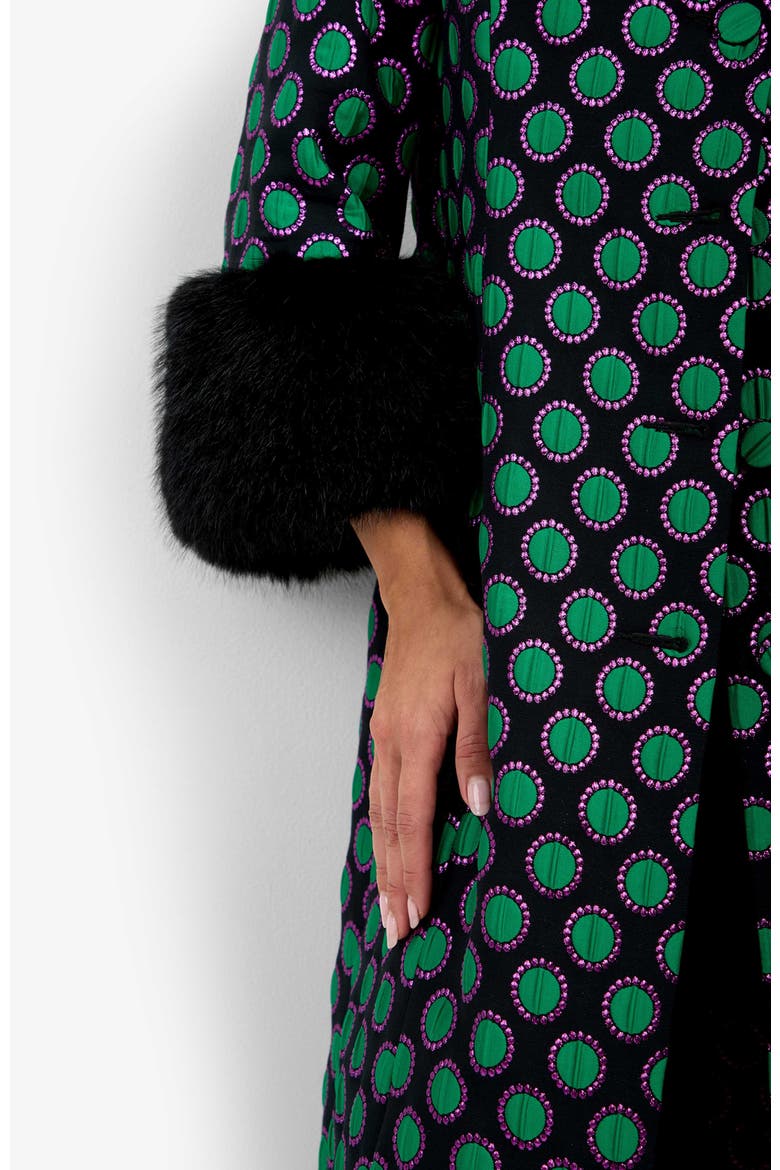 Dalaine Coat, Alternate, color, Gemstone
