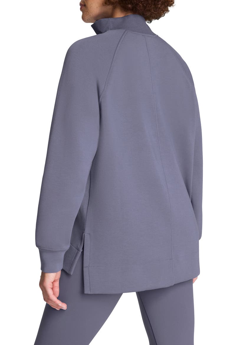AirEssentials Half Zip Tunic, Alternate, color, PEWTER