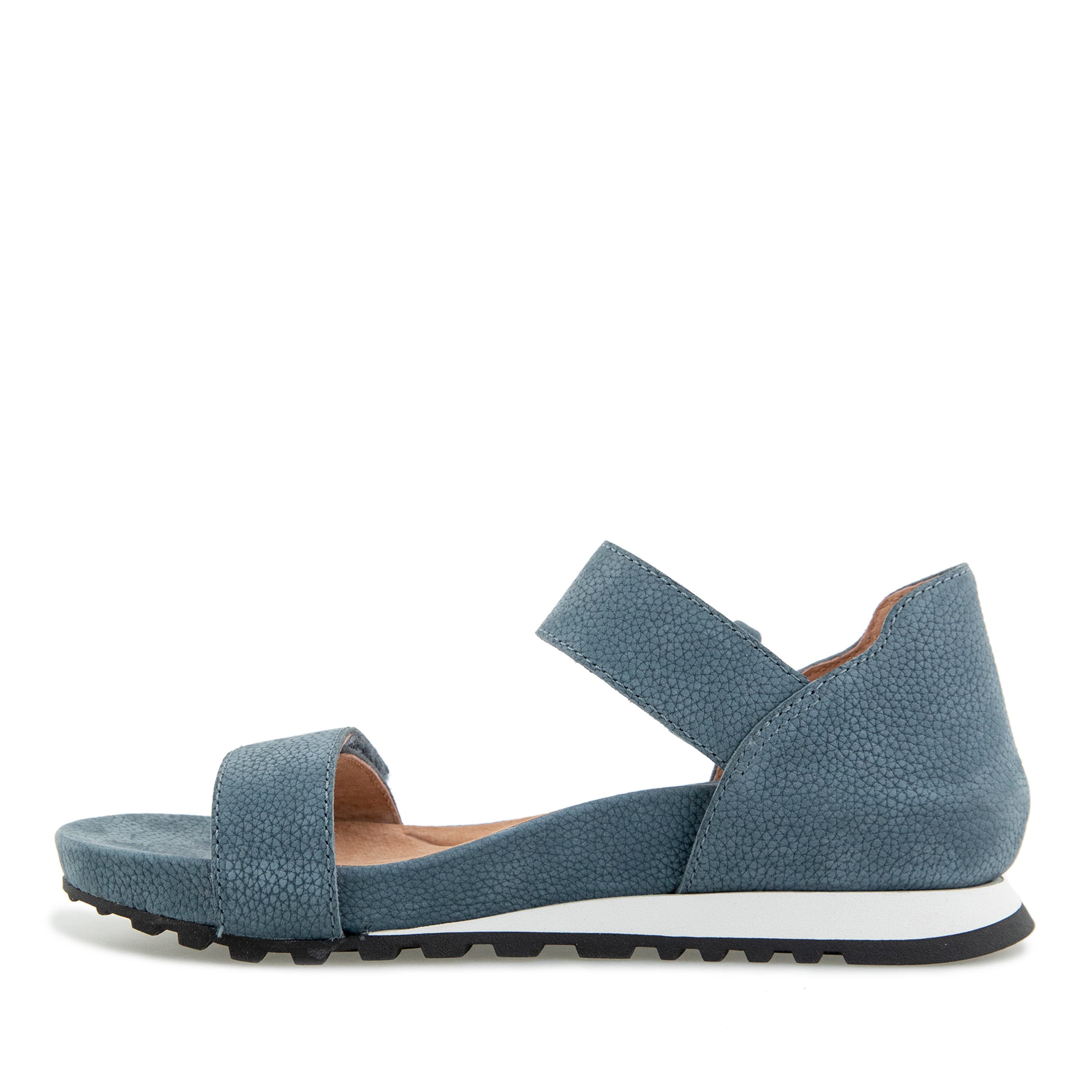 Linda Casual Wedge Sandal, Alternate, color, DENIM