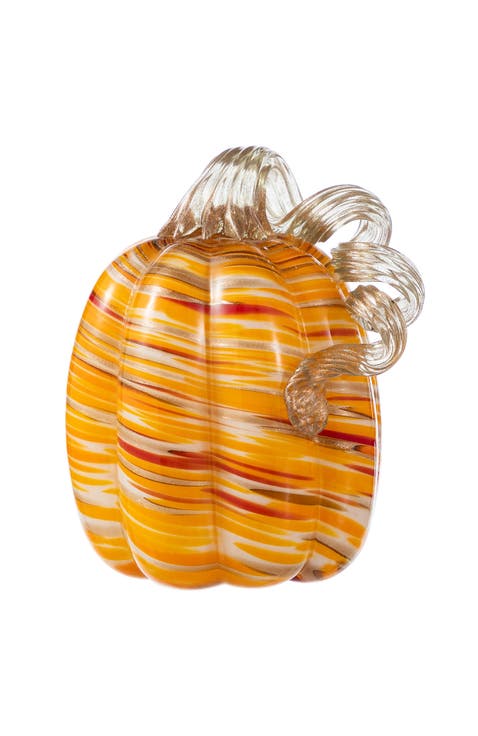 Fall Multi-Style Short Glass Pumpkins