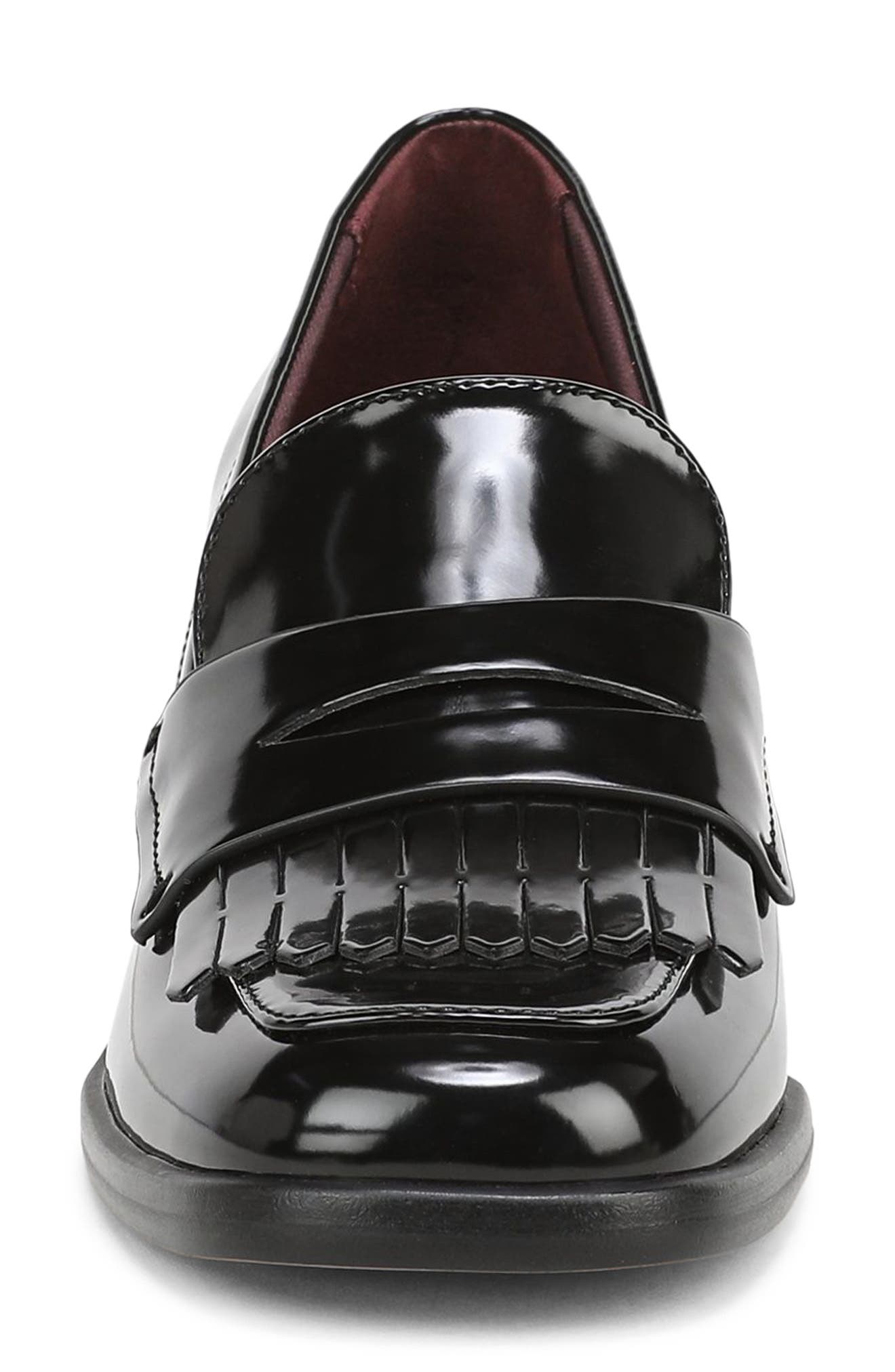 Franco Sarto Elian Kiltie Loafer Pump, Alternate, color, Black