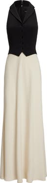 Lauren Ralph Lauren Sleeveless Charmeuse Gown