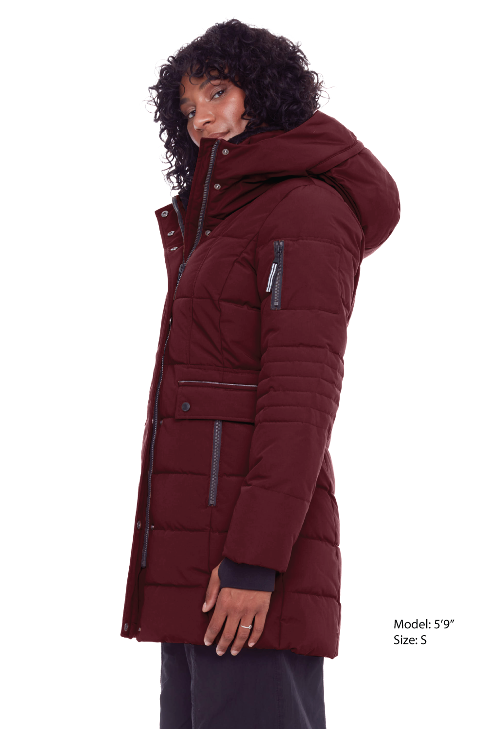 KOOTNEY - Vegan Down Mid-Length Parka Coat - image 4