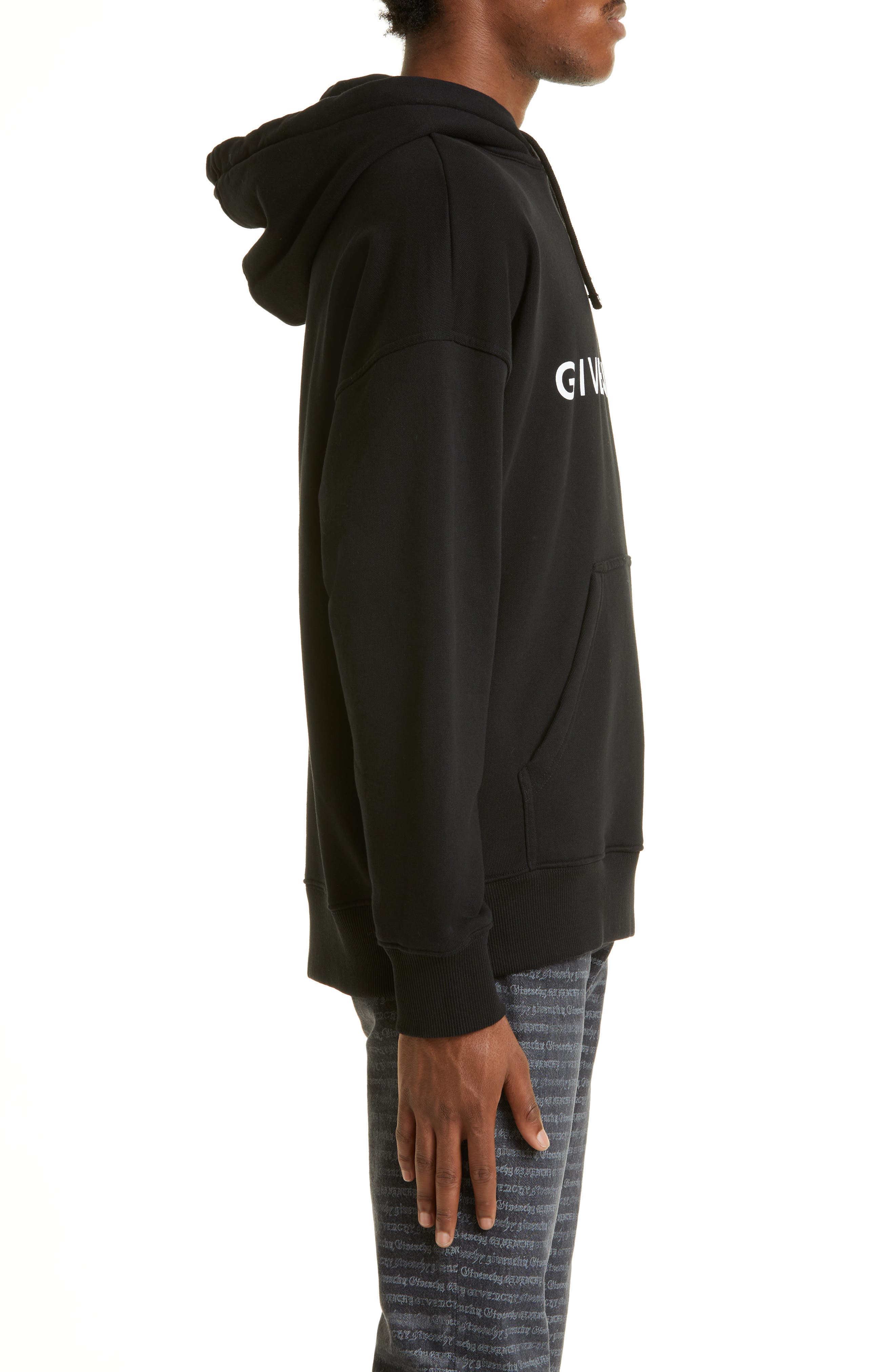 Givenchy Slim Fit Logo Graphic Hoodie | Nordstrom