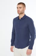 Onia Air Linen Long Sleeve Shirt