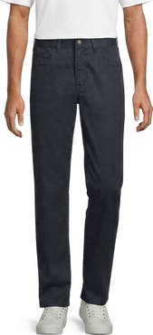 Lands' End Travel Kit Comfort Waist Classic Straight Fit 5 Pocket Pant
