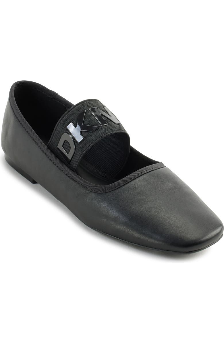 DKNY Dace Mary Jane Ballet Flat, Main, color, Black