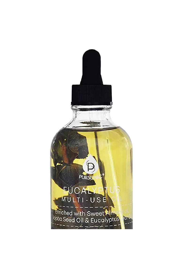 Eucalyptus Flower Multi Use Body Oils 4 Oz, Alternate, color, Green