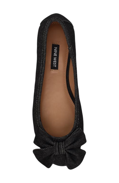 Nine West Women's Veronika Slip-on Casual Ballet Flats In Black