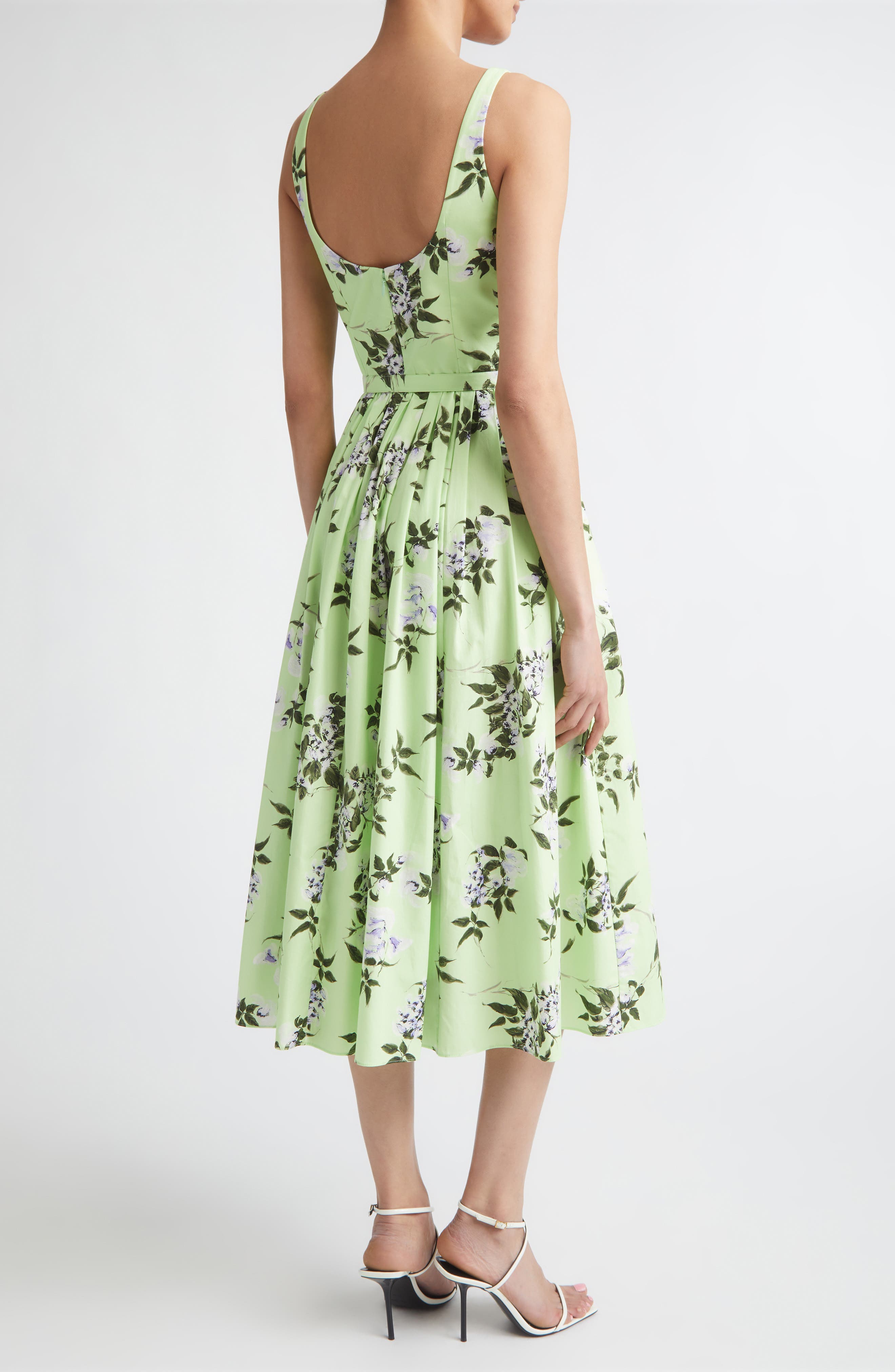 Eglantine Belted Midi Dress - image 3