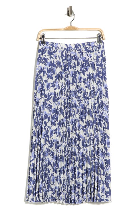 Chiffon Pleated Midi Skirt