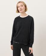 Pact Organic Cotton Weekends Relaxed Raglan Sweatshirt