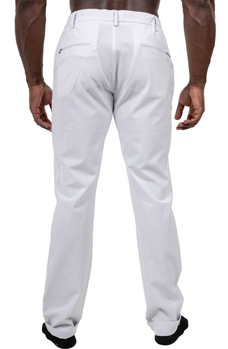 Maceoo Marthyr Tapered Leg Drawstring Pants, Alternate, color, White
