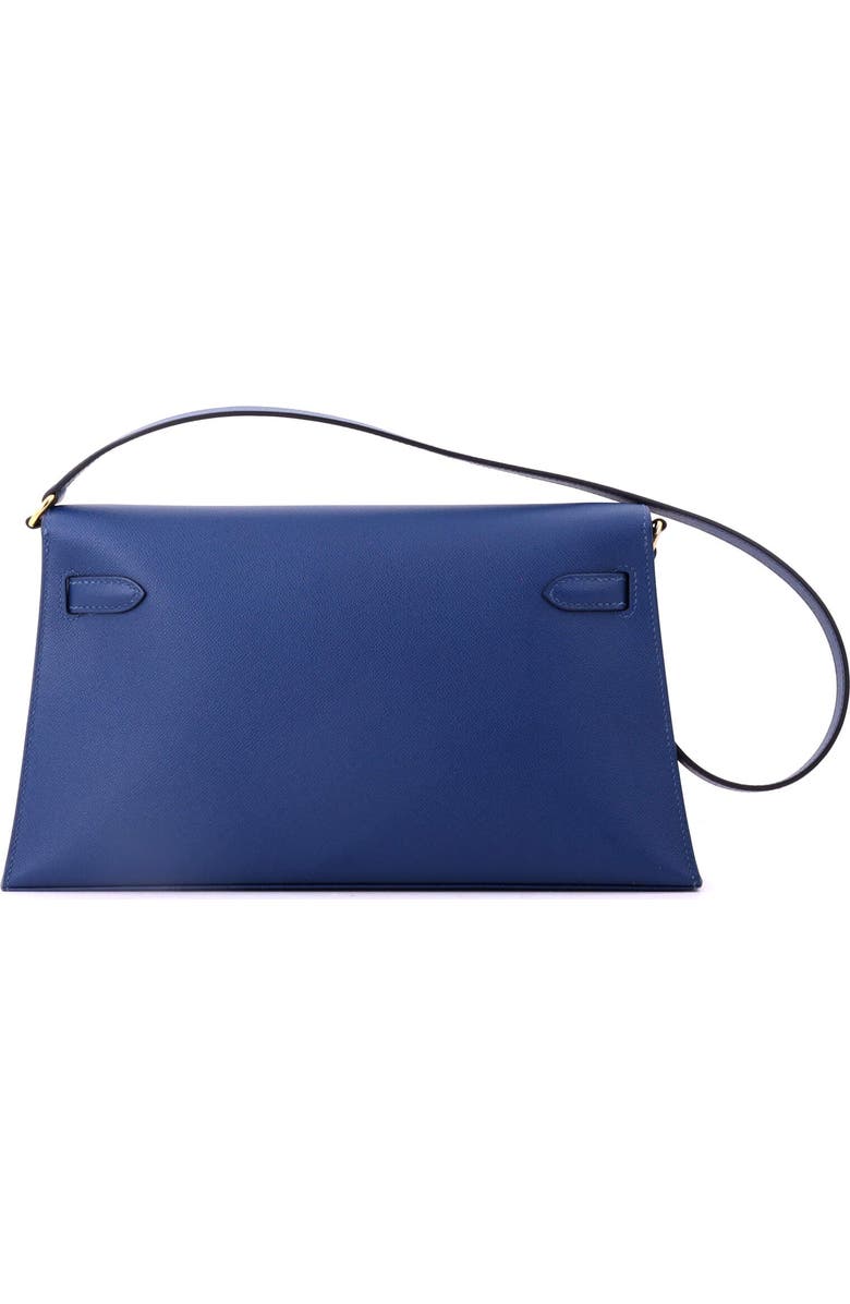 Pre-Owned Hermes Kelly Elan Shoulder Bag Madame, Alternate, color, Deep Blue