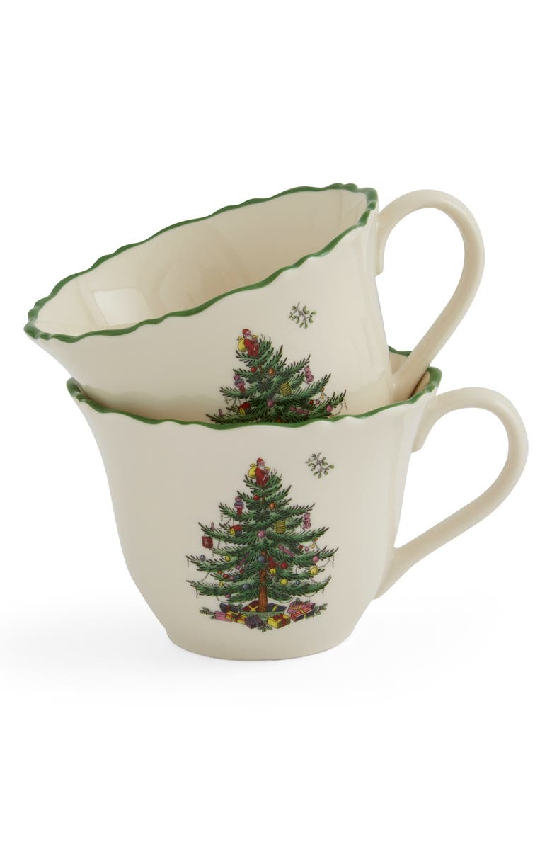 Spode Set of 2 Punch Cups, Alternate, color, 