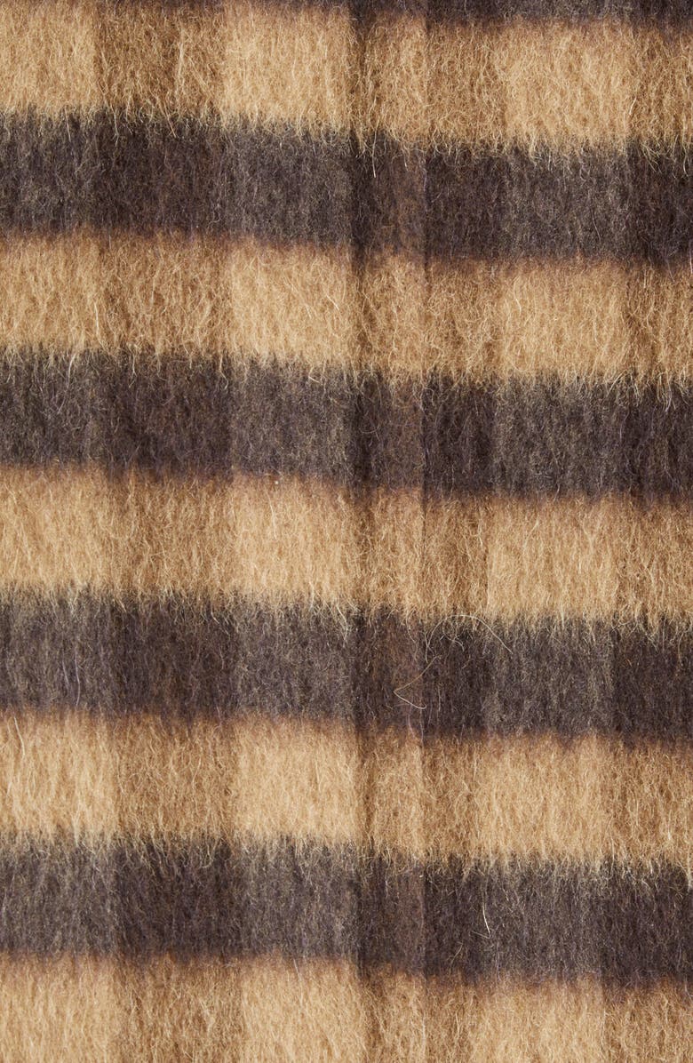 Proenza Schouler Helene Plaid Jacket, Alternate, color, Khaki Multi