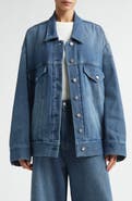 MELITTA BAUMEISTER Boxy Oversize Denim Jacket