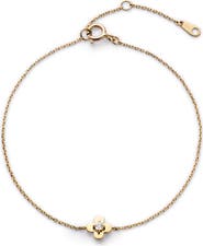 Ana Luisa Solid Yellow Gold - Mini Flower Bracelet