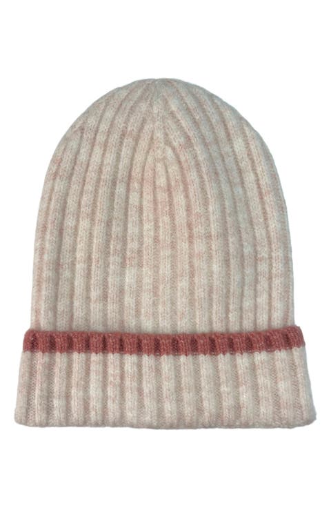 Rib Knit Cuff Beanie