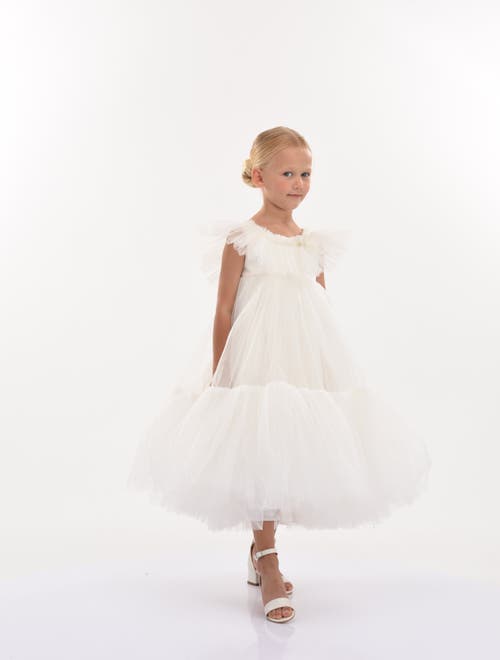 Tulleen Beckwith Dress In White