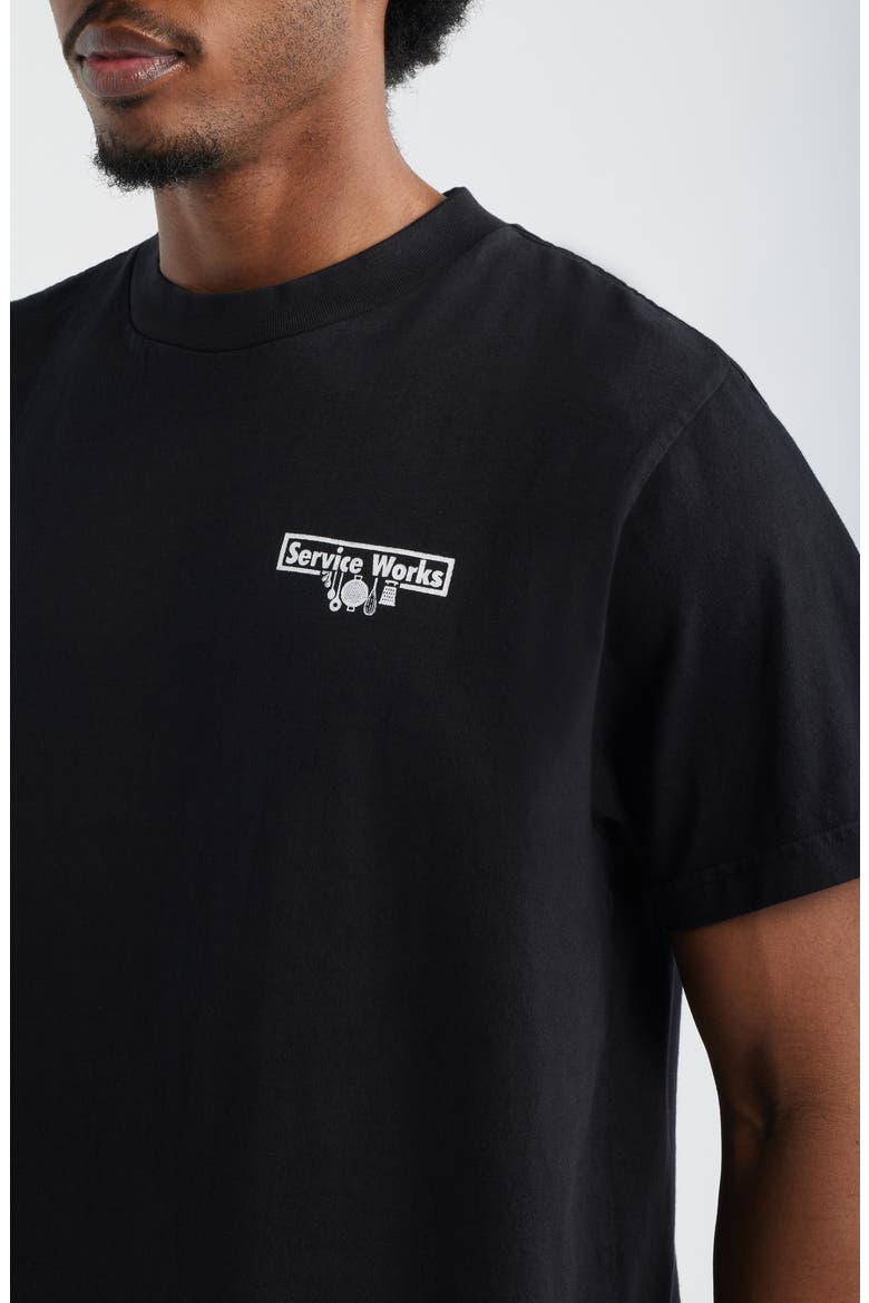 Pigment Dyed Organic Cotton T-Shirt, Alternate, color, BLACK
