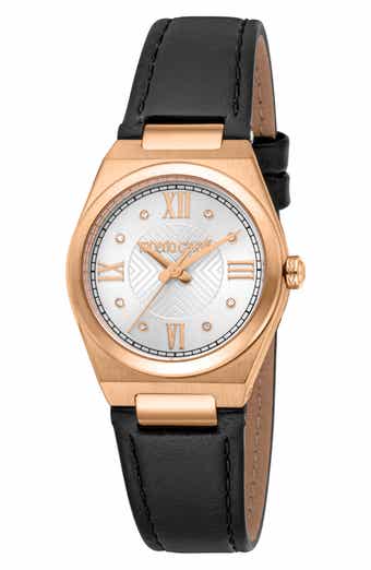 Speranza Leather Strap Quartz Watch, 30mm