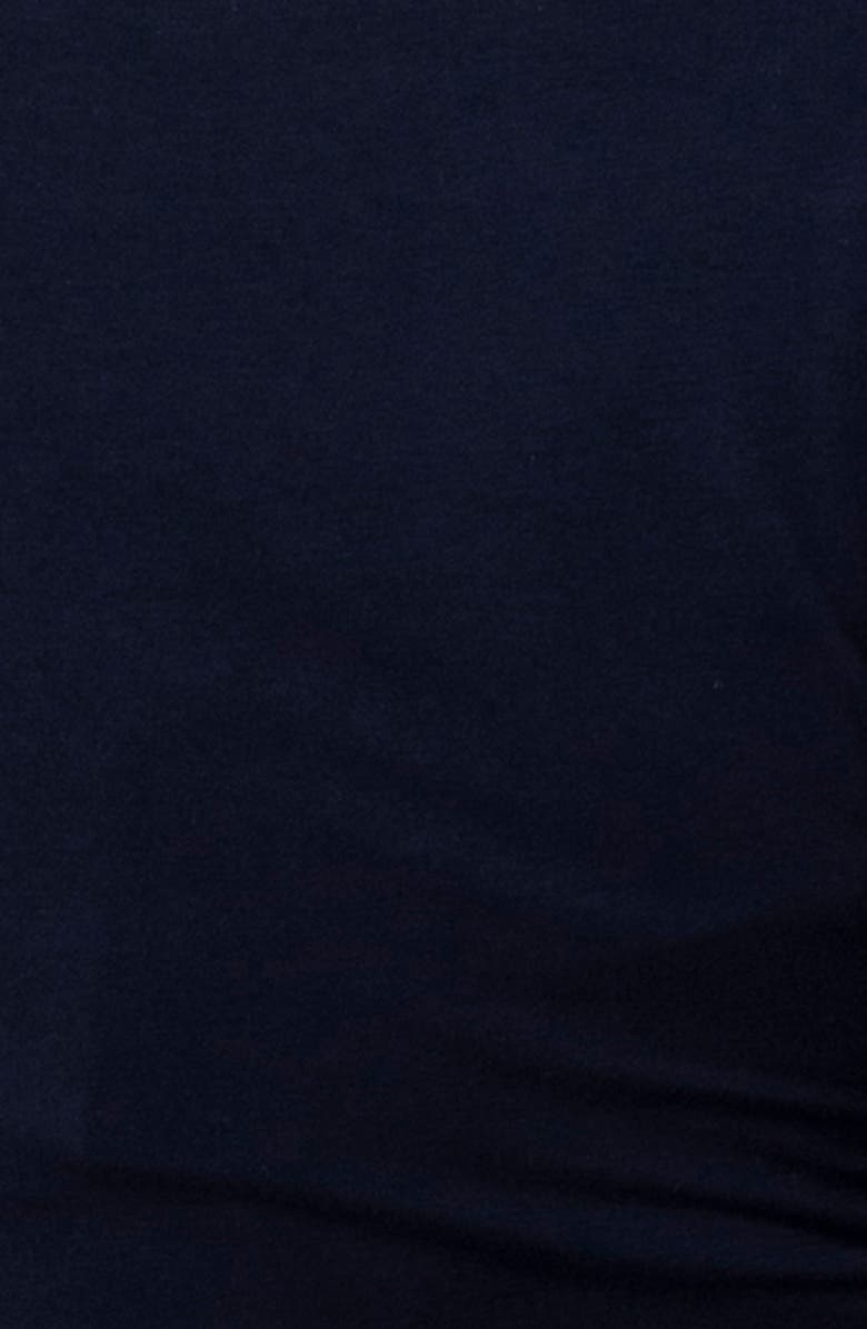 Ripe Maternity Cross My Heart Twist Front Maternity Dress, Alternate, color, Ink