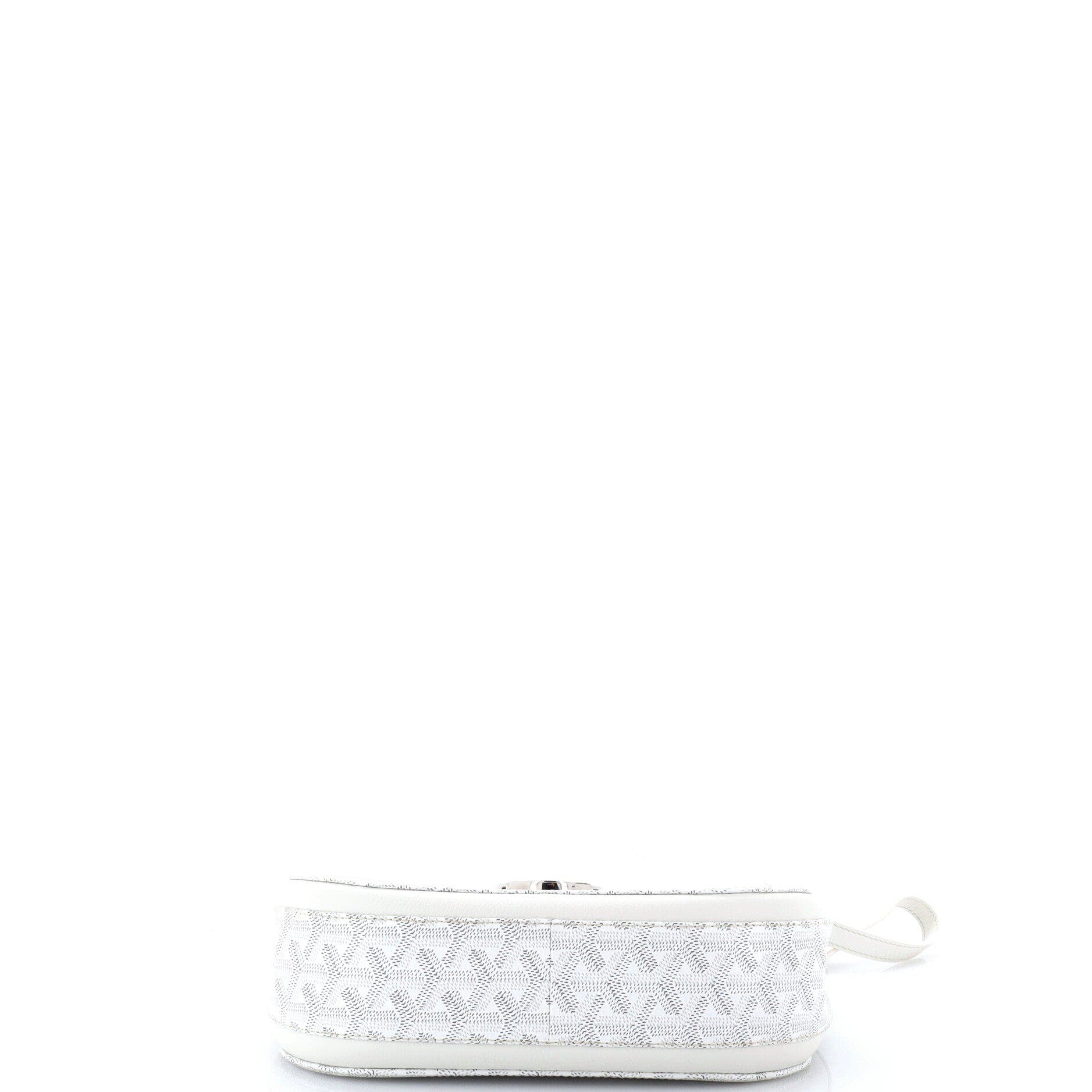 233 Bag Coated Canvas and Leather, Alternate, color, White