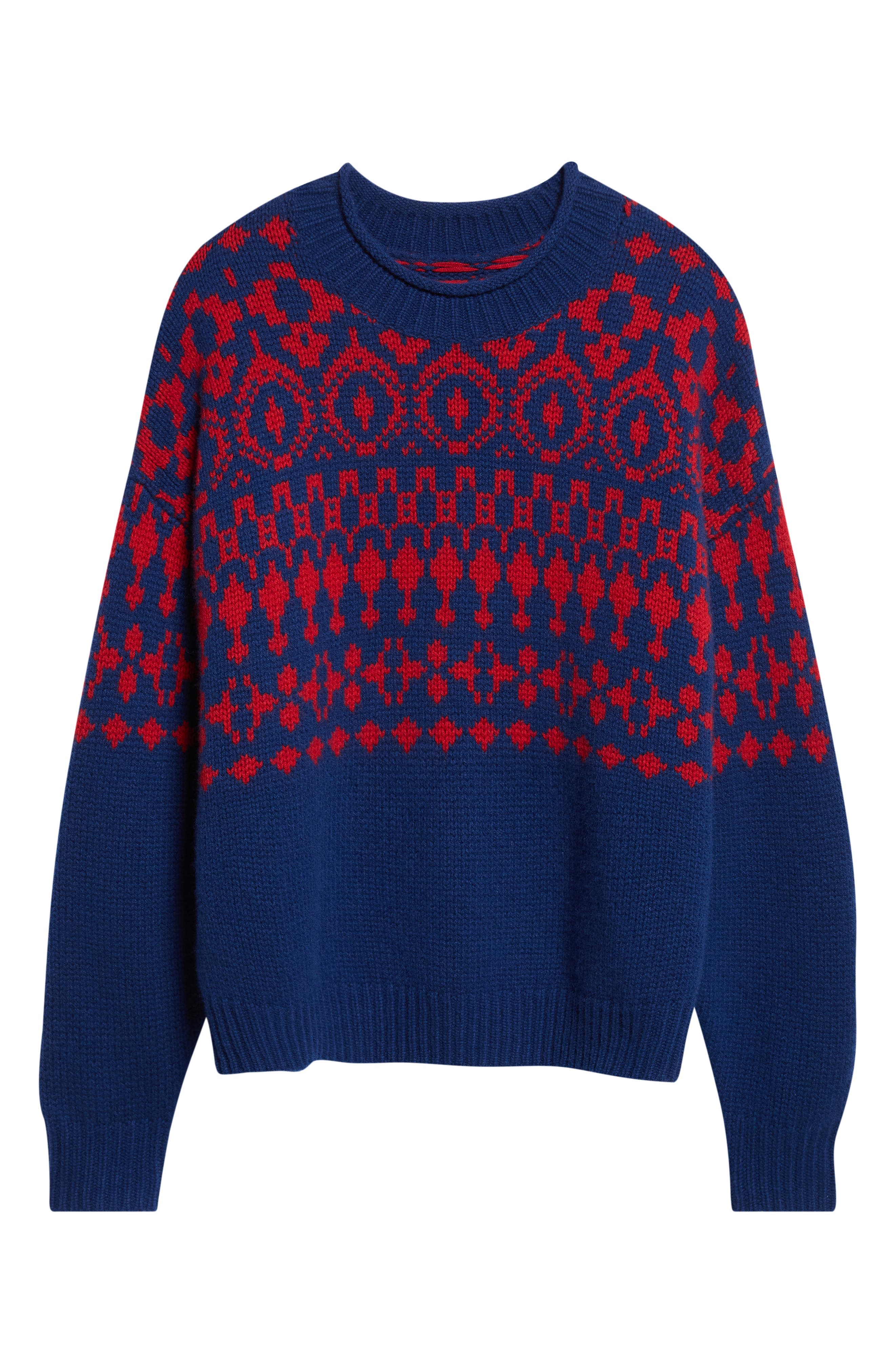 selected NAVY / RED