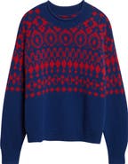 Jamie Haller The Fair Isle Cashmere Crewneck Sweater