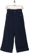 Democracy High Waist Crop Wide Leg Pants