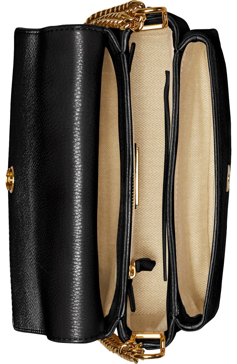 Tory Burch Small Kira Leather Convertible Crossbody Bag, Alternate, color,