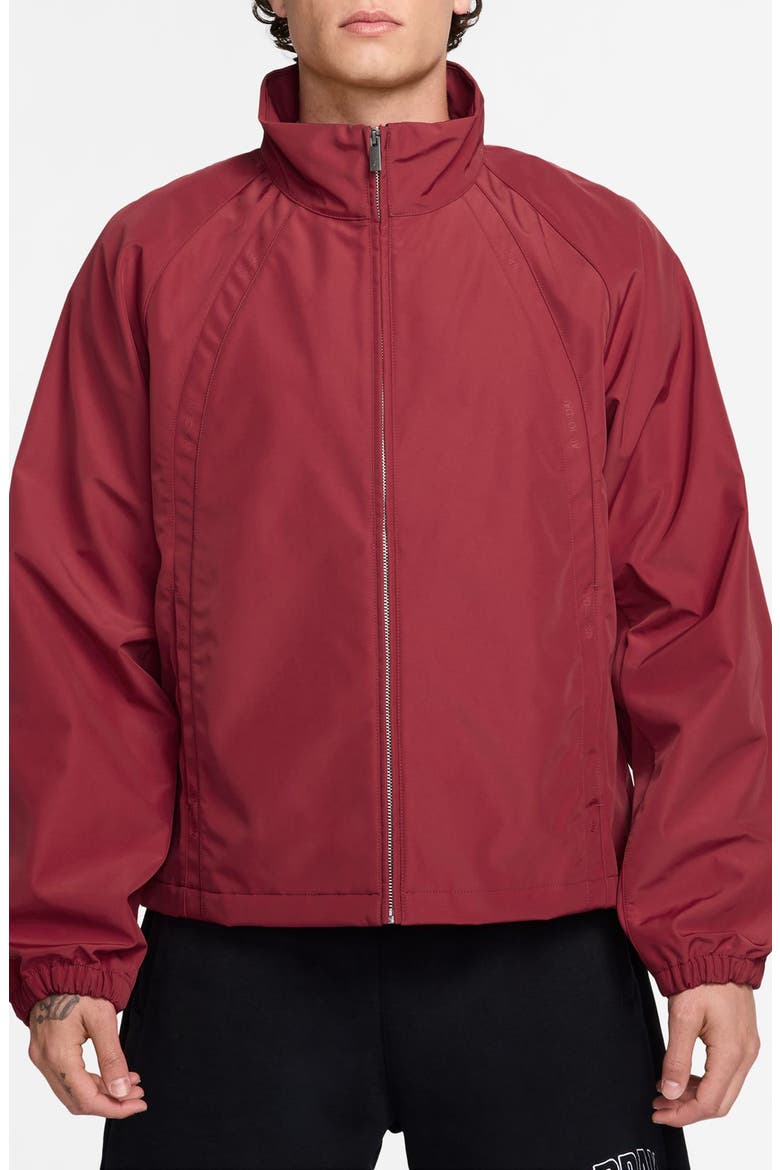 Air Jordan Track Jacket, Main, color, WINGS JORDAN RED