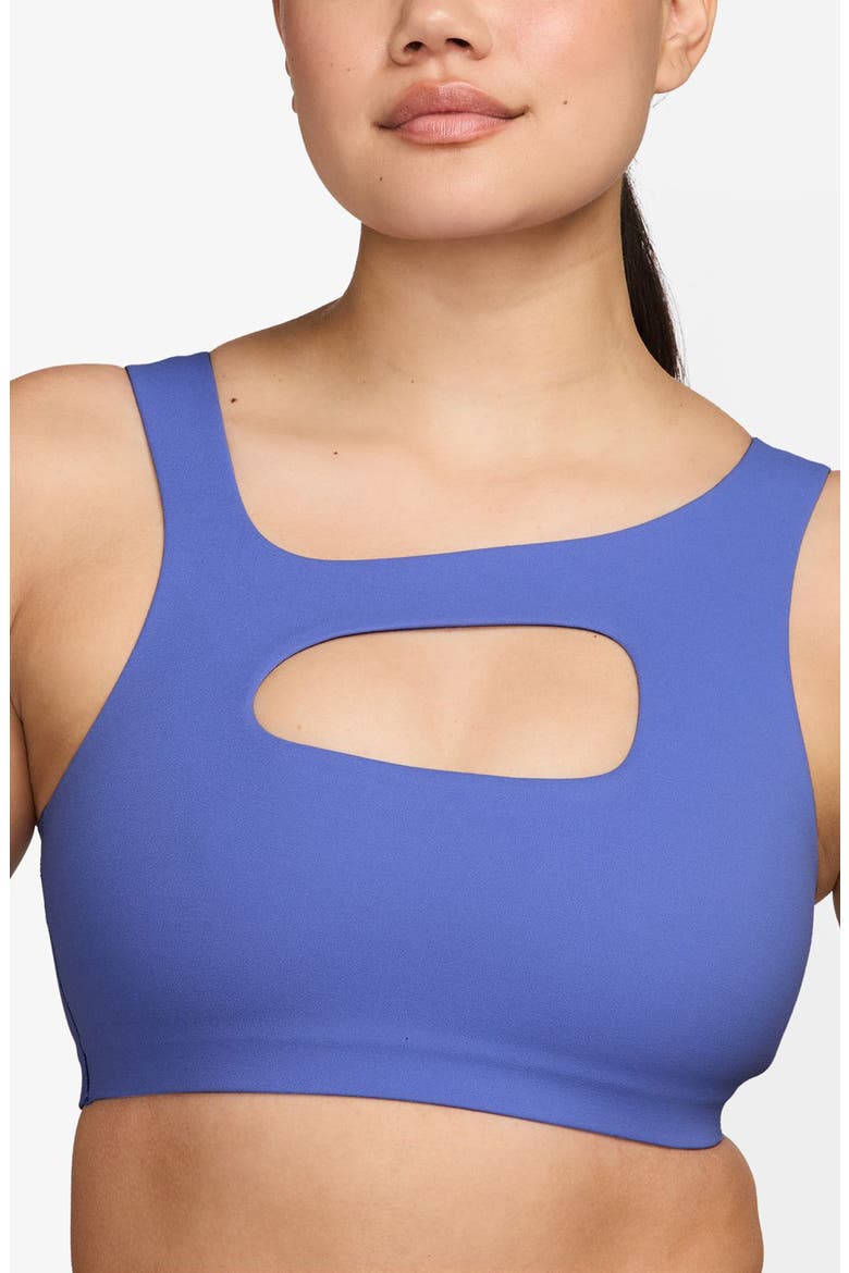 Zenvy Dri-FIT Sports Bra, Main, color, 570 SAPHRE/WHITE
