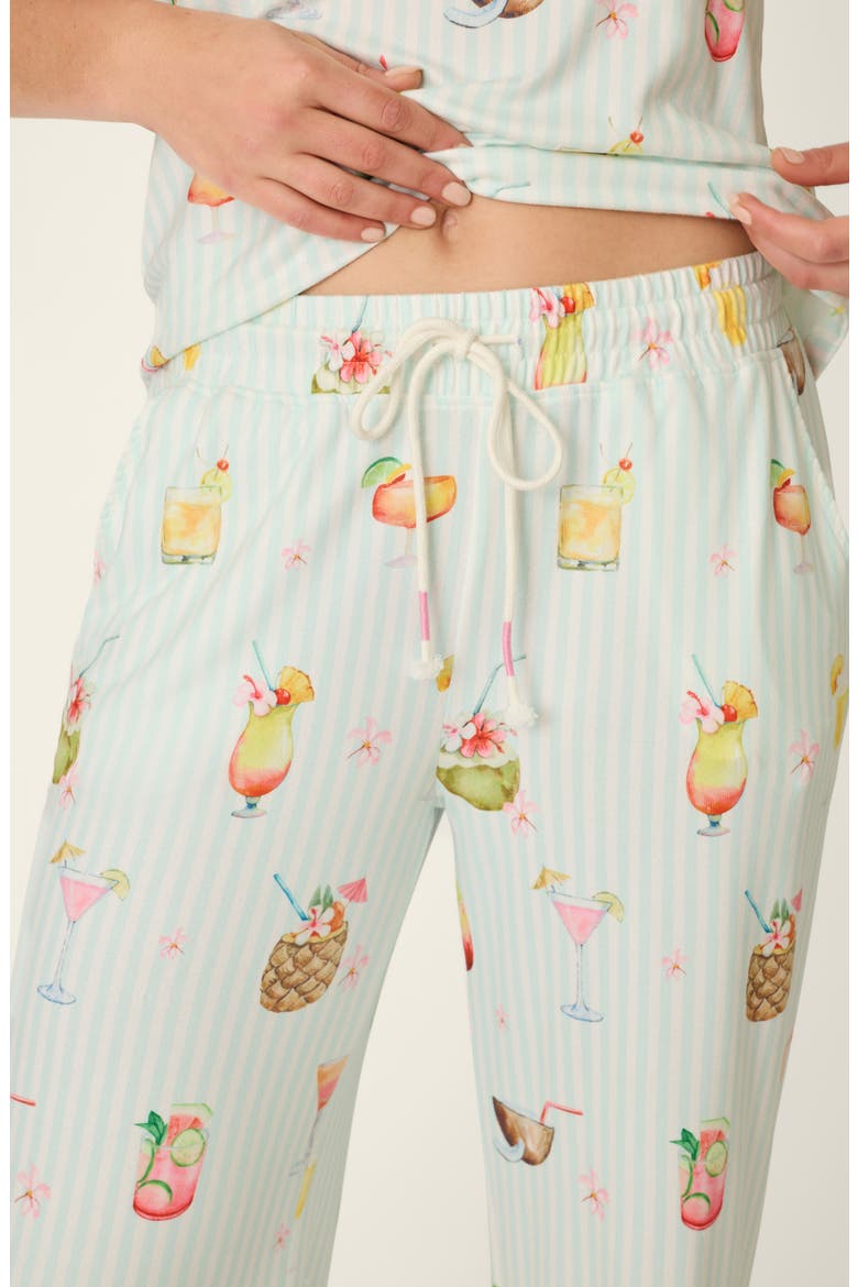 Its 5 Somewhere Pajamas, Alternate, color, LIGHT AQUA