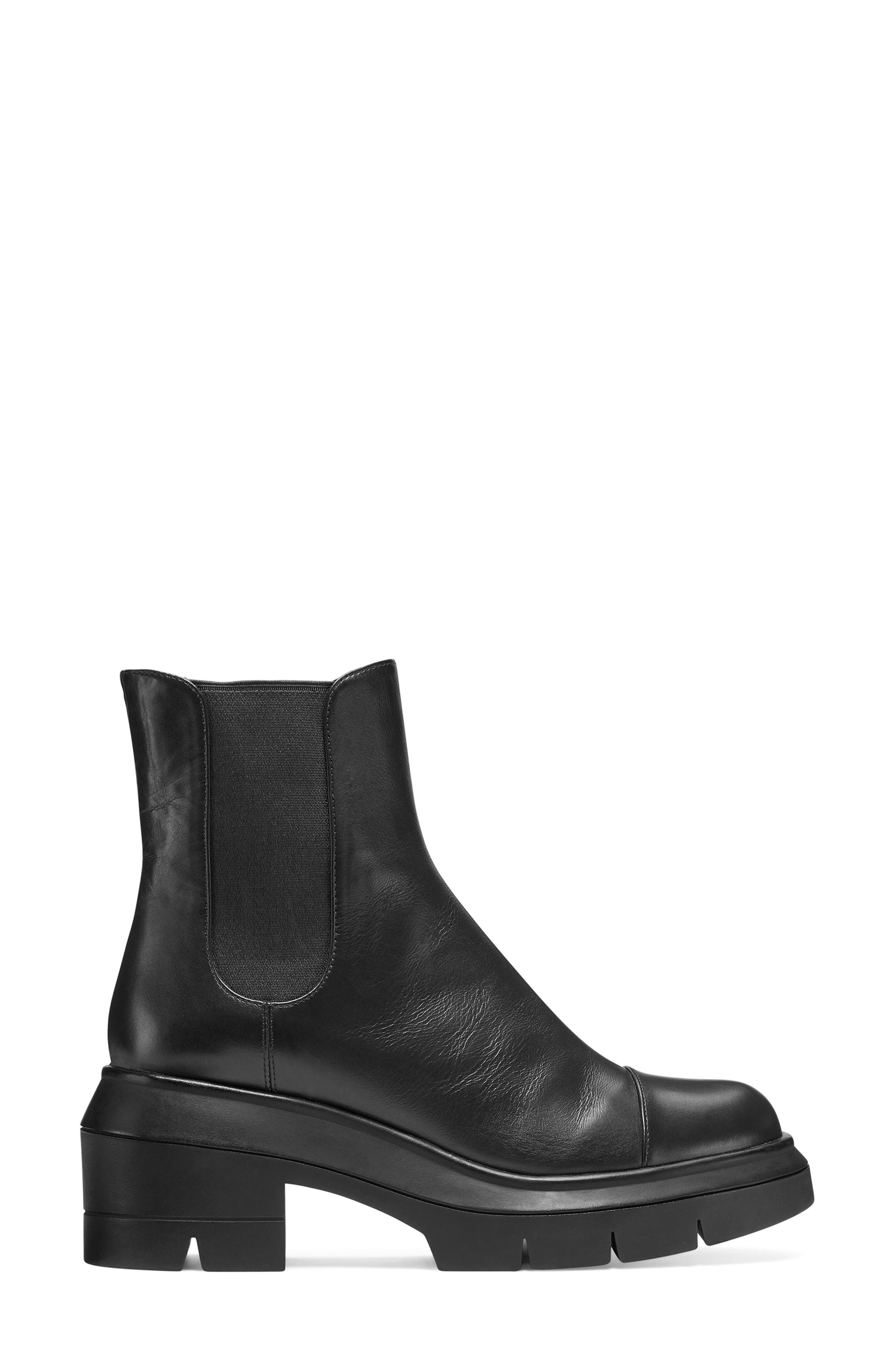 Norah Chelsea Boot, Alternate, color, BLACK