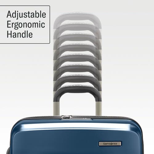 Samsonite C-lite Hardside 20-inch Carry-on Spinner Luggage In Gray