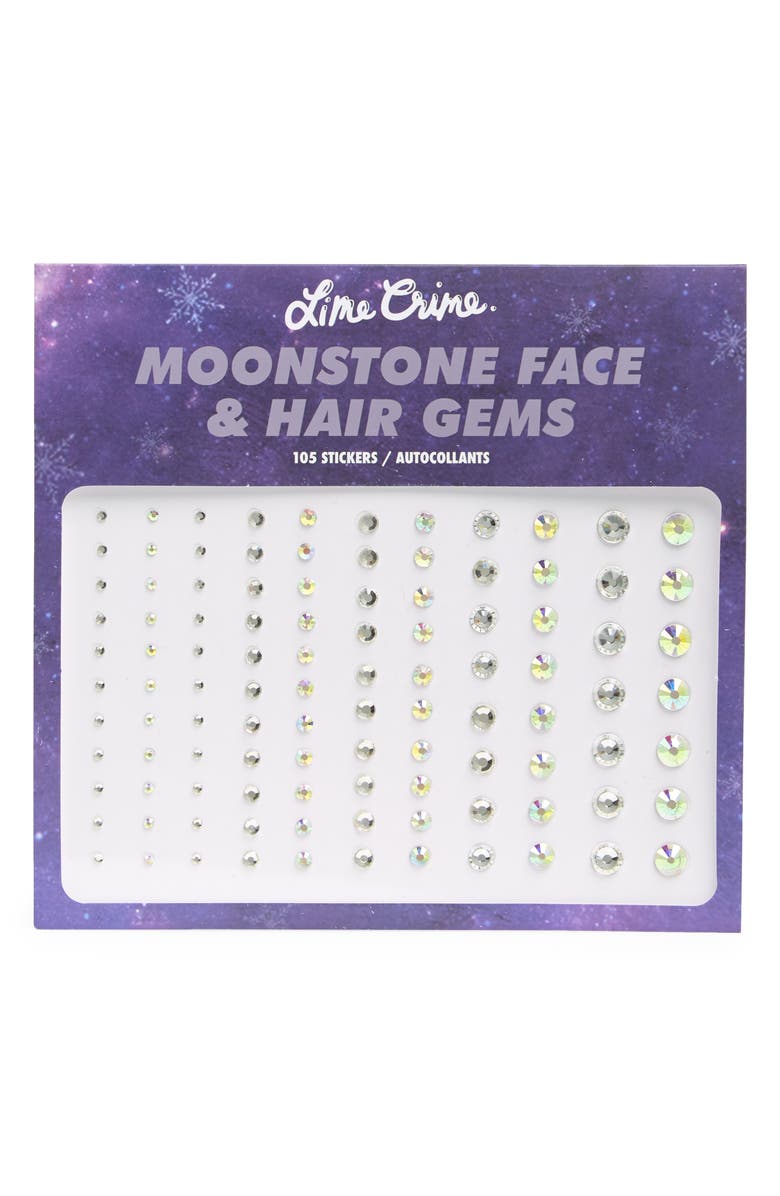 Lime Crime Face & Hair Crystal Stickers, Main, color,
