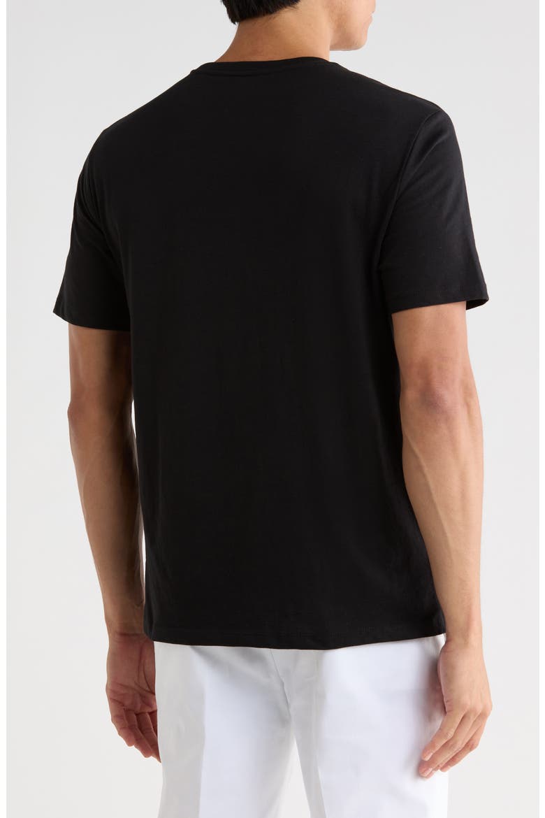 Graphic Print T-Shirt, Alternate, color, BLACK