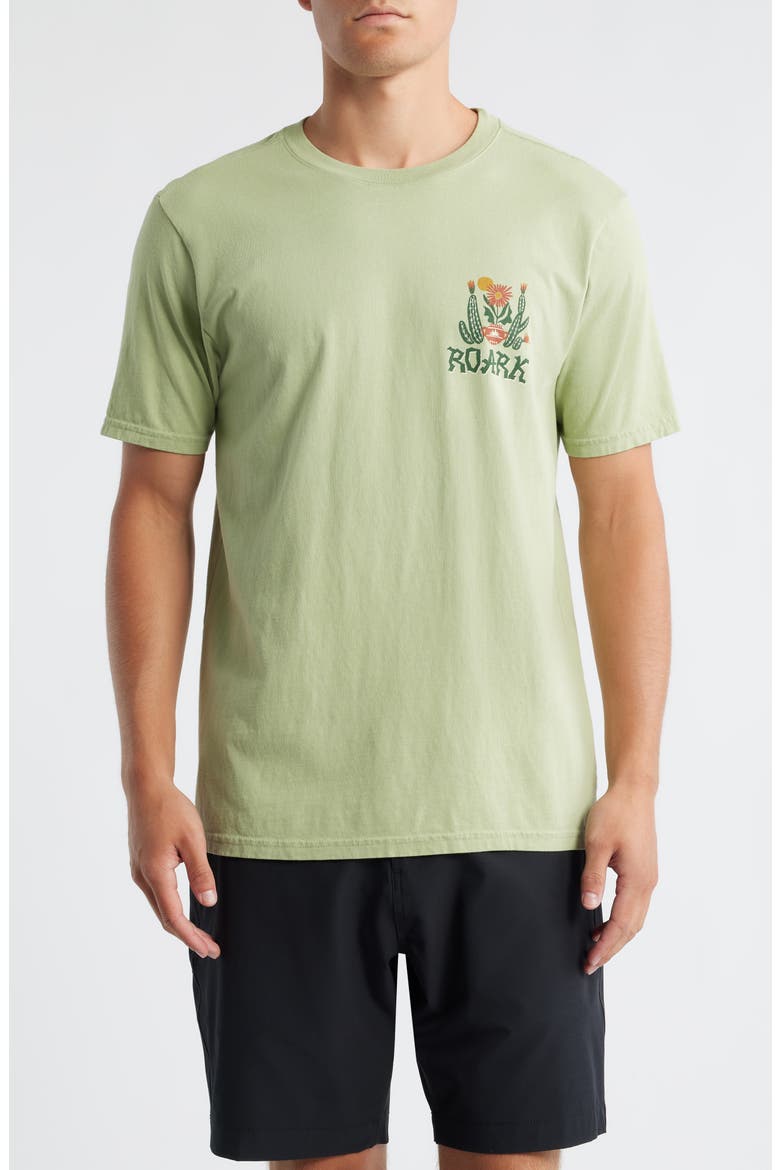 Cactus Garden Cotton Graphic T-Shirt, Main, color, SFM