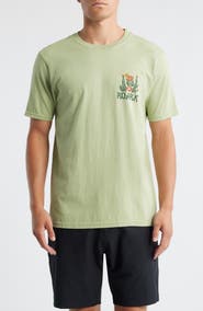 Roark Cactus Garden Cotton Graphic T-Shirt