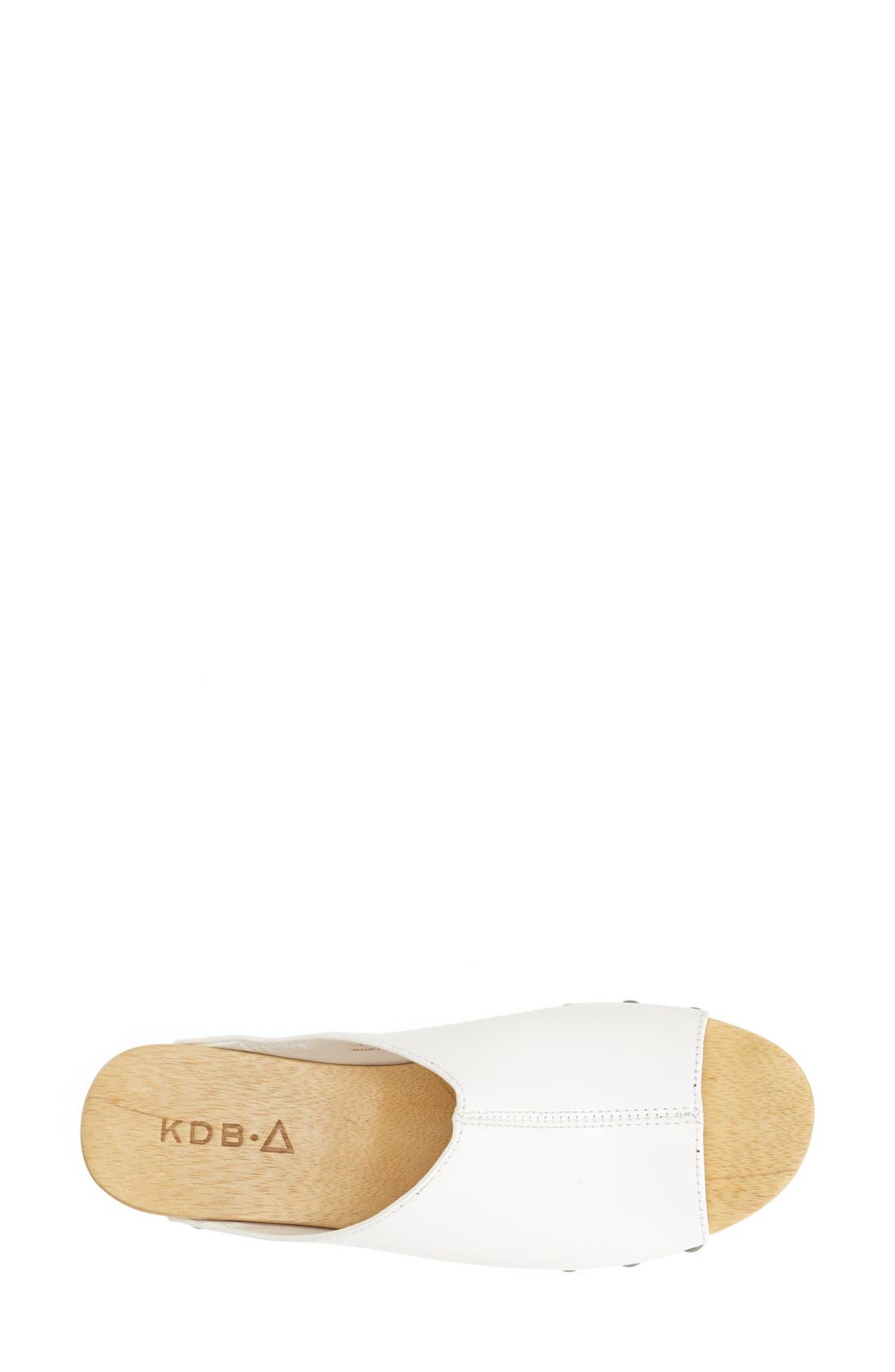 'Philomena' Platform Mule, Alternate, color, WHITE