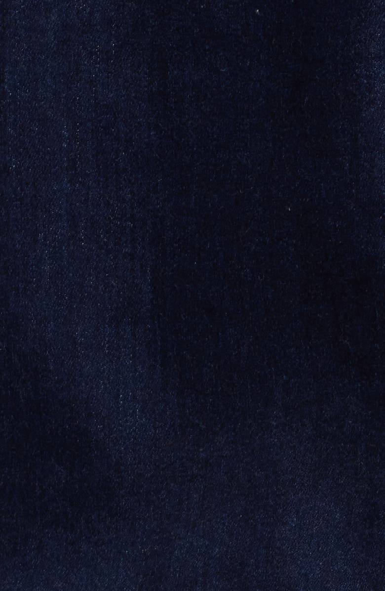 NIC+ZOE Essential Fray Hem Denim Jacket, Alternate, color, Twilight