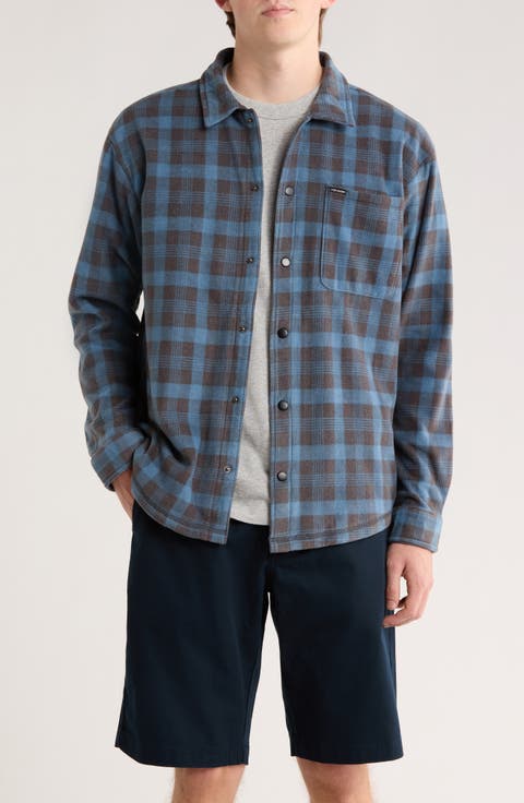 Hunter Plaid Fleece Shirt Jacket