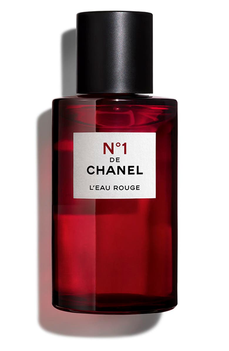CHANEL N°1 DE CHANEL L’EAU ROUGE Revitalizing Fragrance Mist, Main, color, 