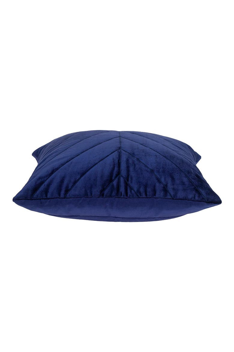 Tobyn Quilted Throw Pillow, Alternate, color, BLUE