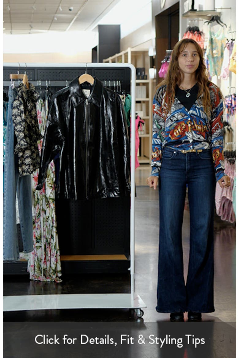 Sloan Faux Leather Jacket video