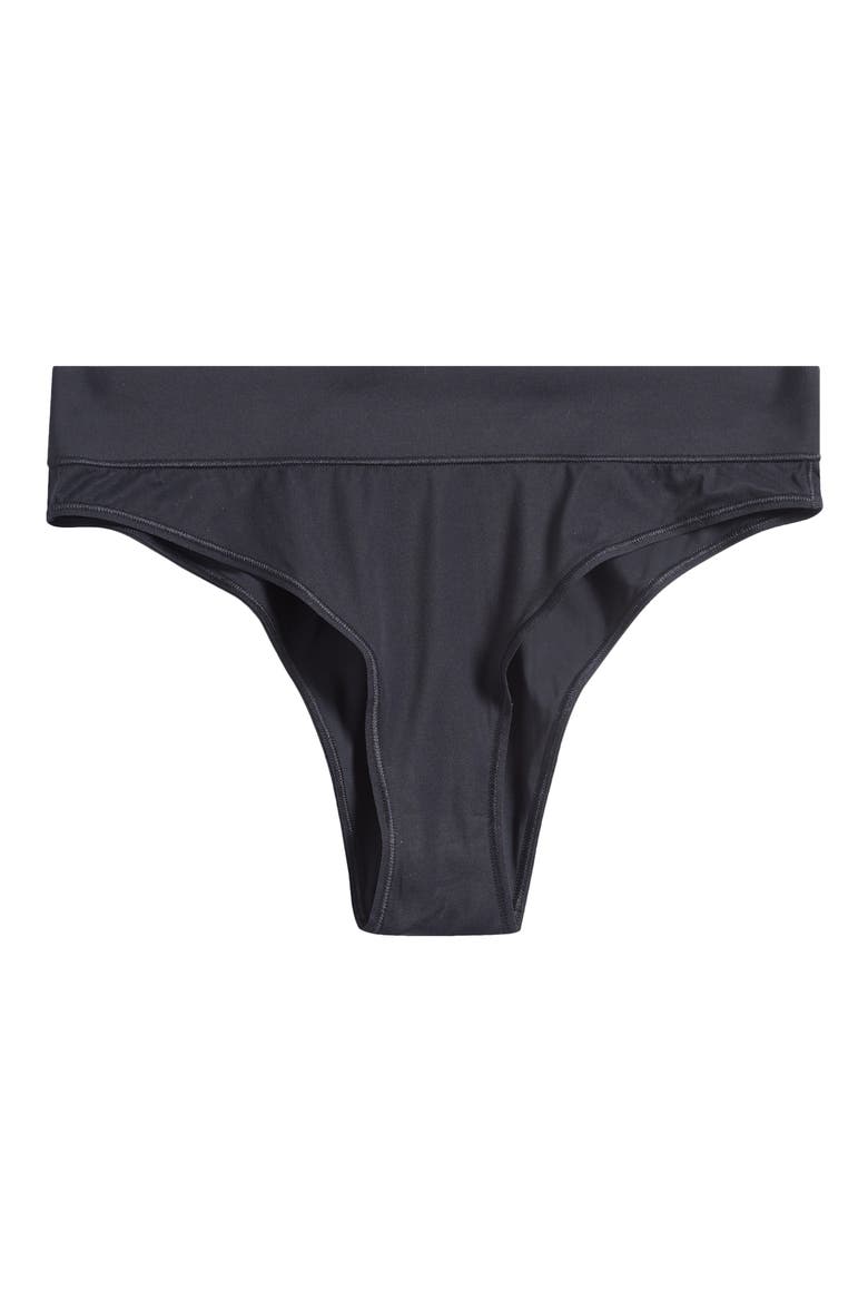 Soft N' Savage Cheeky Panties, Alternate, color, BLACK CAVIAR