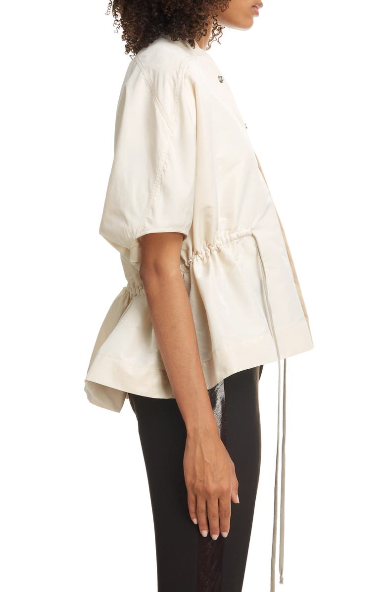 Rick Owens Drawstring Waist Top, Alternate, color, 